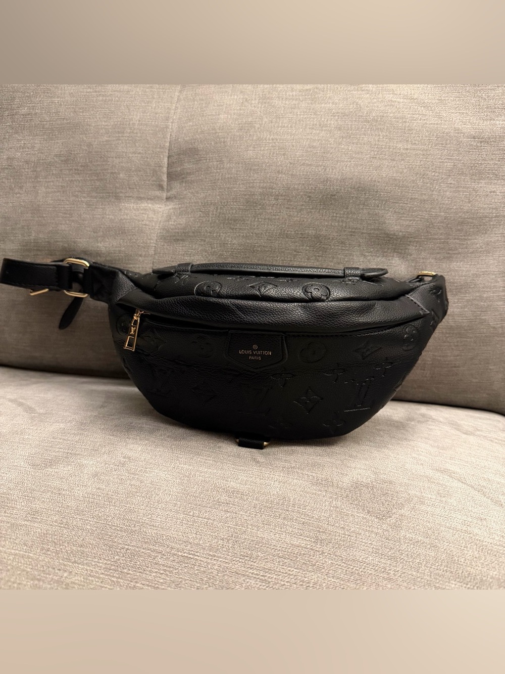 Louis Vuitton Monogram Black Crossbody Bag